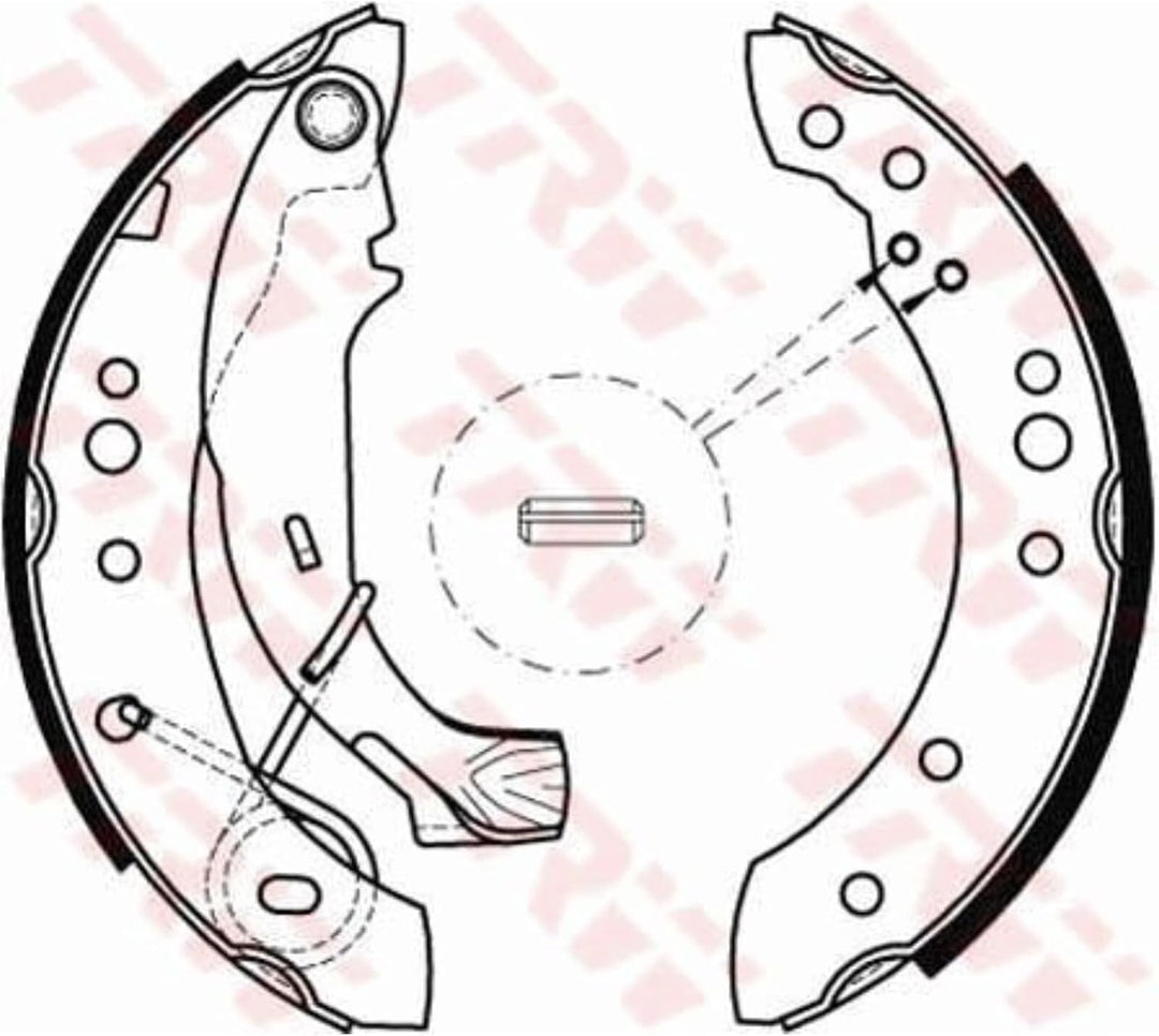 TRW GSK1069 Bremsbackensatz