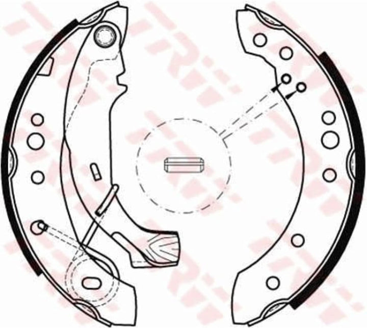 TRW GSK1069 Bremsbackensatz
