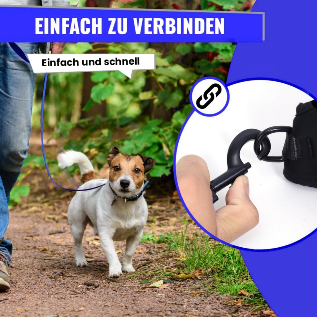 Loutep Biothane Schleppleine Für Hunde Lange Hundeleine 3m 5m Schleppleine 10m Für Hunde 15m 20m Lei