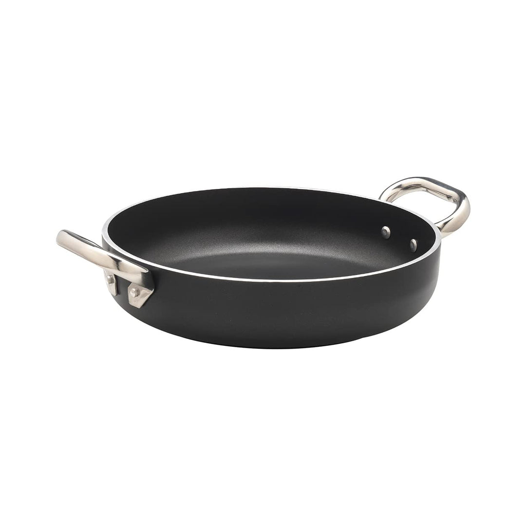 Pentole Agnelli Flacher Kochtopf ALSA2110SSPI32 Alblack cm 32 32 cm, 32 cm