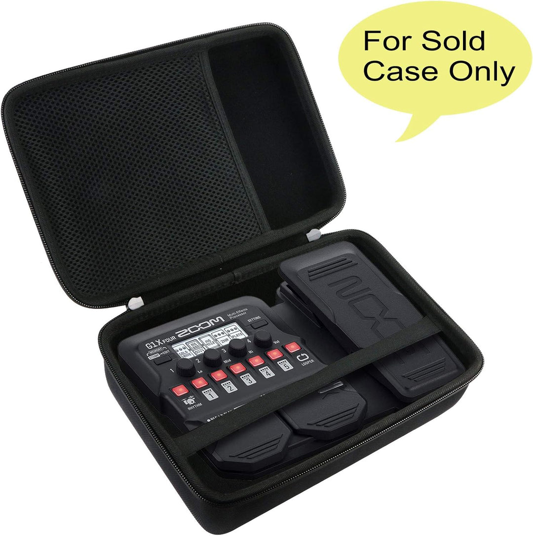 co2CREA Hart Reise Schutz Hülle Etui Tasche für Zoom G1X / B1X / A1X FOUR/IFS Multieffektpedal Amp S