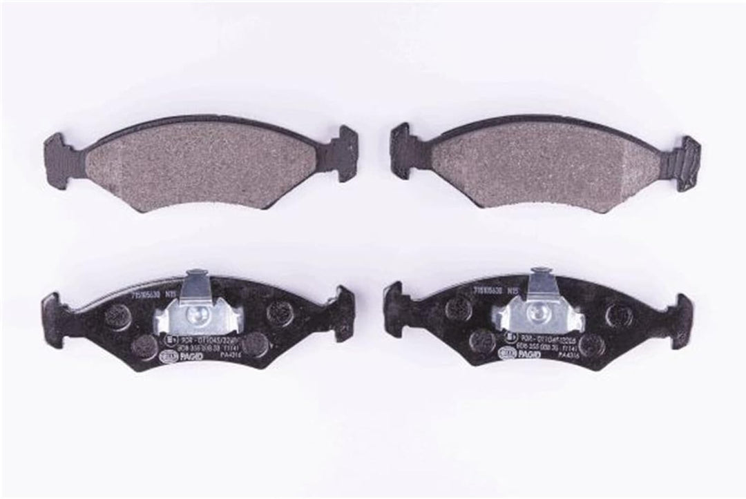 HELLA PAGID 8DB 355 008-331 Bremsbelagsatz - T1141 - Dicke/Stärke: 17.5mm - Bremssystem: Teves - nic