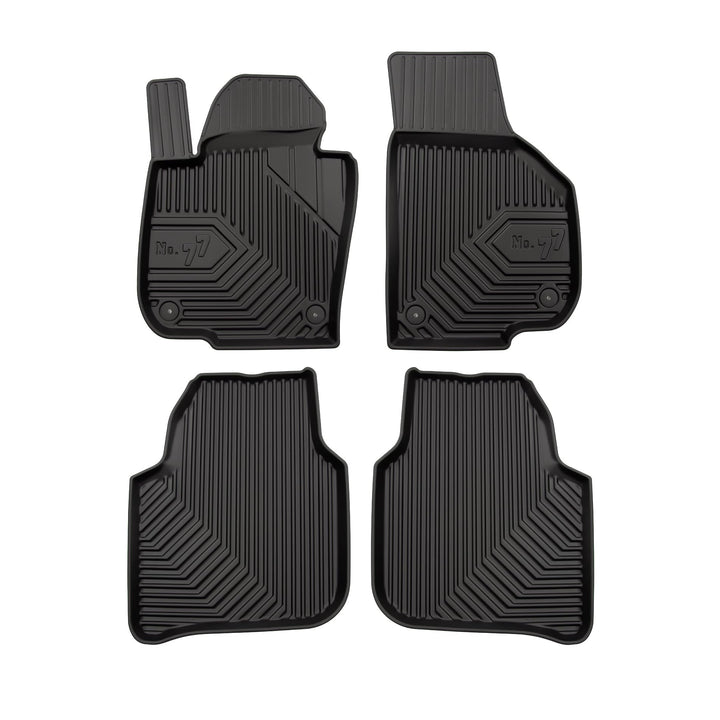FROGUM No.77 Gummimatten Ganzjahresset von Auto Fussmatten Autofussmatten für Skoda Superb II 2008-2