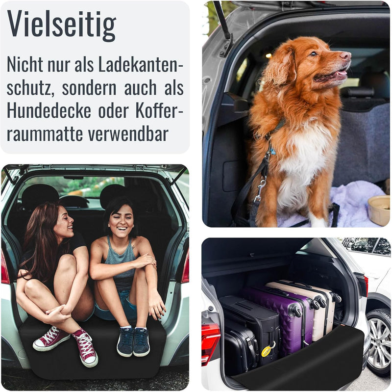 achilles Ladekantenschutz Kofferraum – Auto Kofferraum Schutzmatte Hund – Kratzfest und Wasserdicht