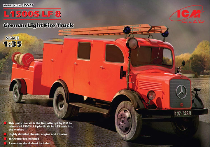 ICM ICM35527 35527 - 12785 Mercedes L1500S LF8 Feuerwehr