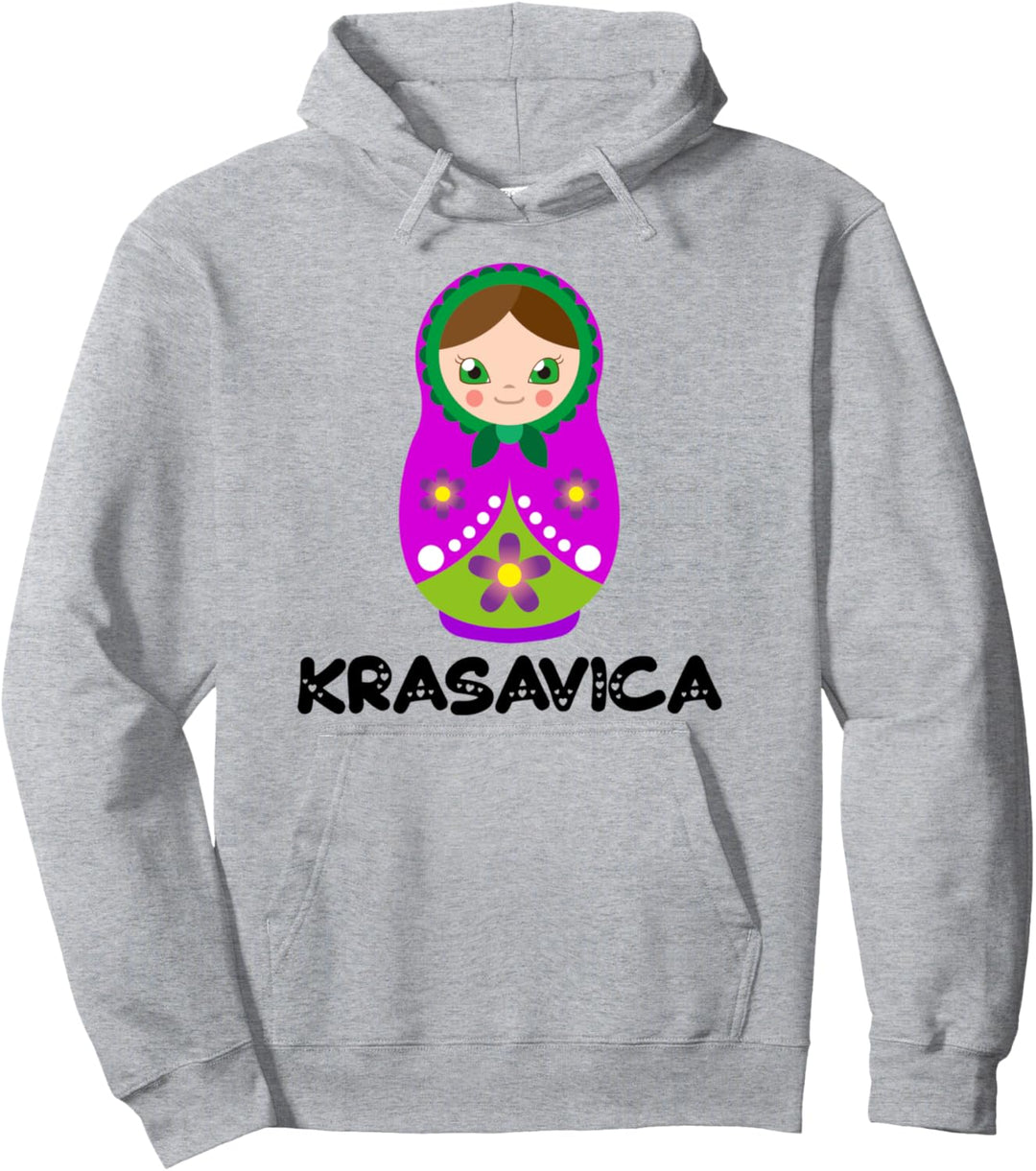 Matryoschka Krasawiza Matrjoschka Babuschka Puppe Russland Pullover Hoodie
