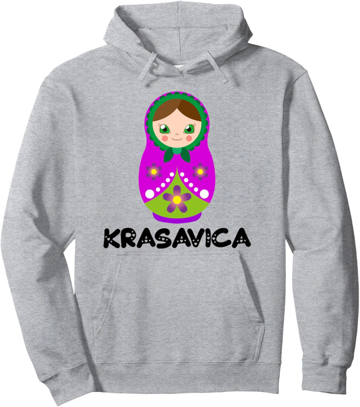 Matryoschka Krasawiza Matrjoschka Babuschka Puppe Russland Pullover Hoodie