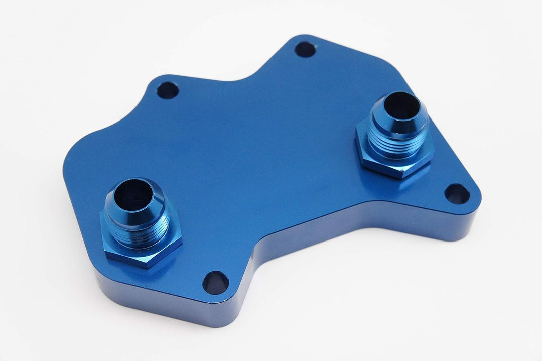 Autobahn88 Motorölblock Ölkühler Adapter, kompatibel mit VW Golf MK5 2.0 GTI (AXX/BWA/BPY/CAWB), AN1