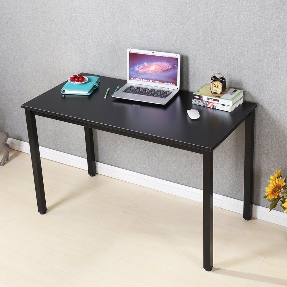 sogesfurniture Schreibtisch Computertisch Büromöbel PC Tisch, Stabil Bürotisch Arbeitstisch Esstisch