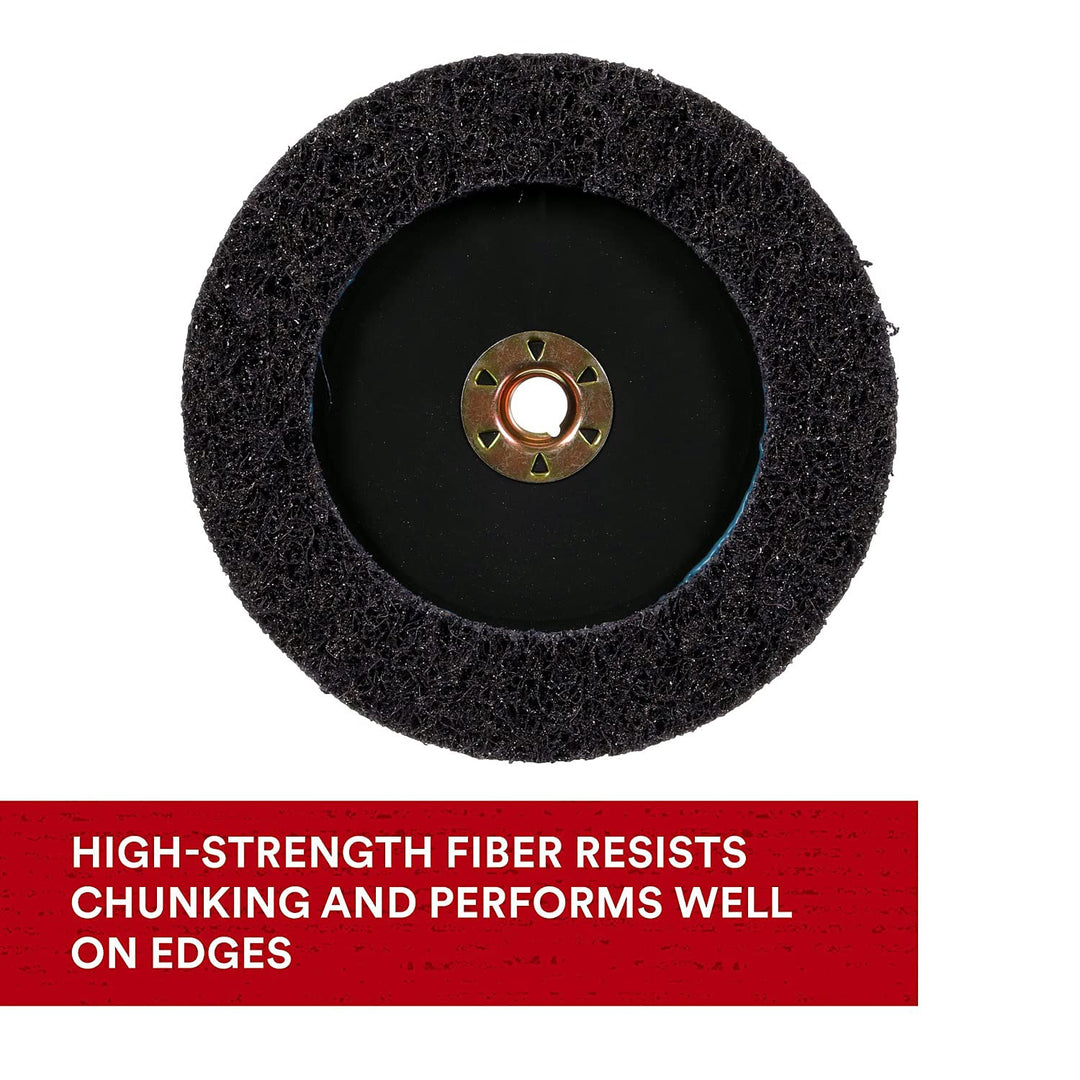 Scotch-BriteTM Clean and Strip XT Pro Disc, TN Quick Change, 17,8 cm x 5/8 in-11, S XCS, 5 Stück