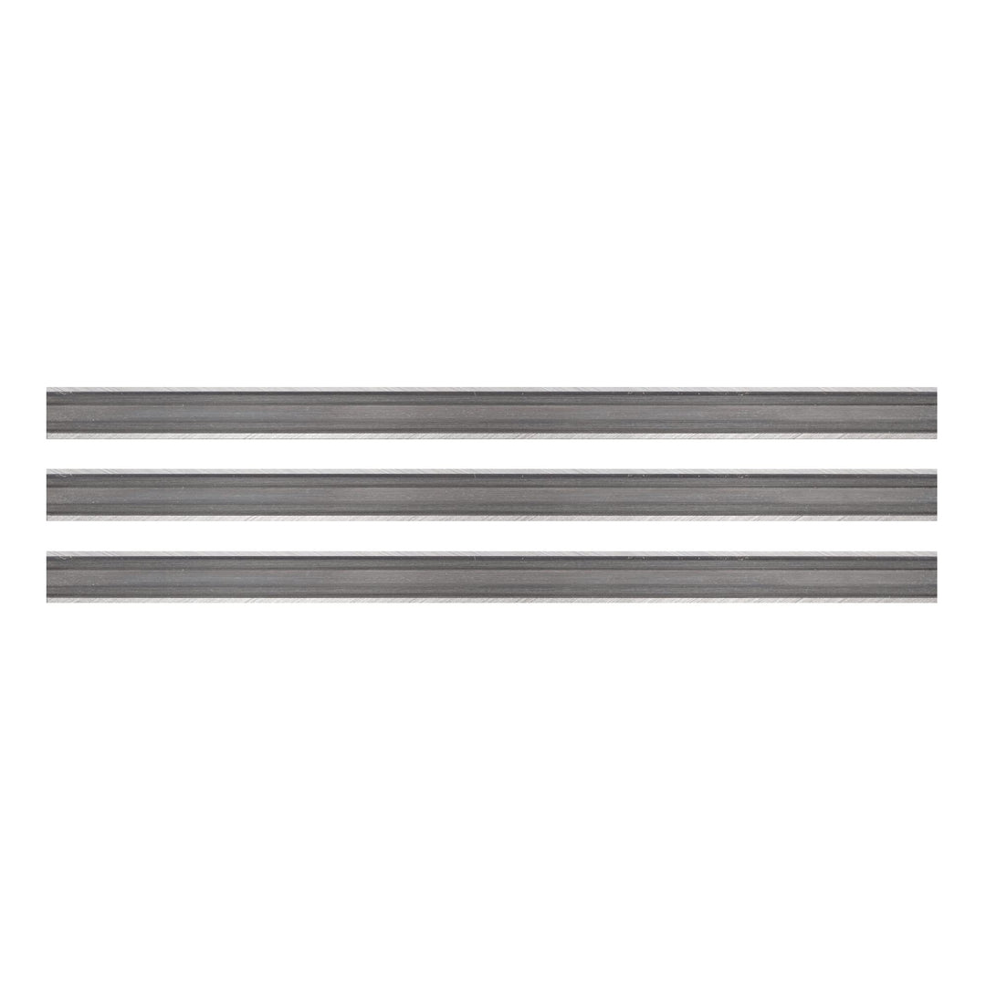 Tersa Hobelmesser | 410 mm | HSS 6% M2 | 3 Stück | für Hartholz und Weichholz gut geeignet | Systemh