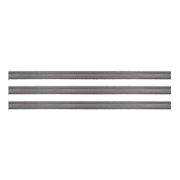 Tersa Hobelmesser | 410 mm | HSS 6% M2 | 3 Stück | für Hartholz und Weichholz gut geeignet | Systemh