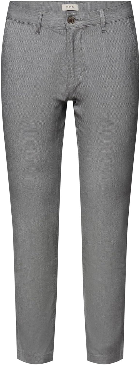 ESPRIT Herren Hose 29W / 34L 035/Medium Grey, 29W / 34L 035/Medium Grey