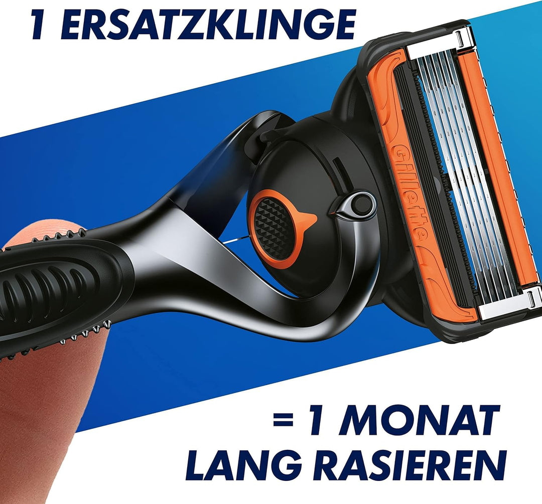 Gillette ProGlide Power Rasierklingen für Rasierer, 4 Ersatzklingen für Nassrasierer Herren mit 5-fa
