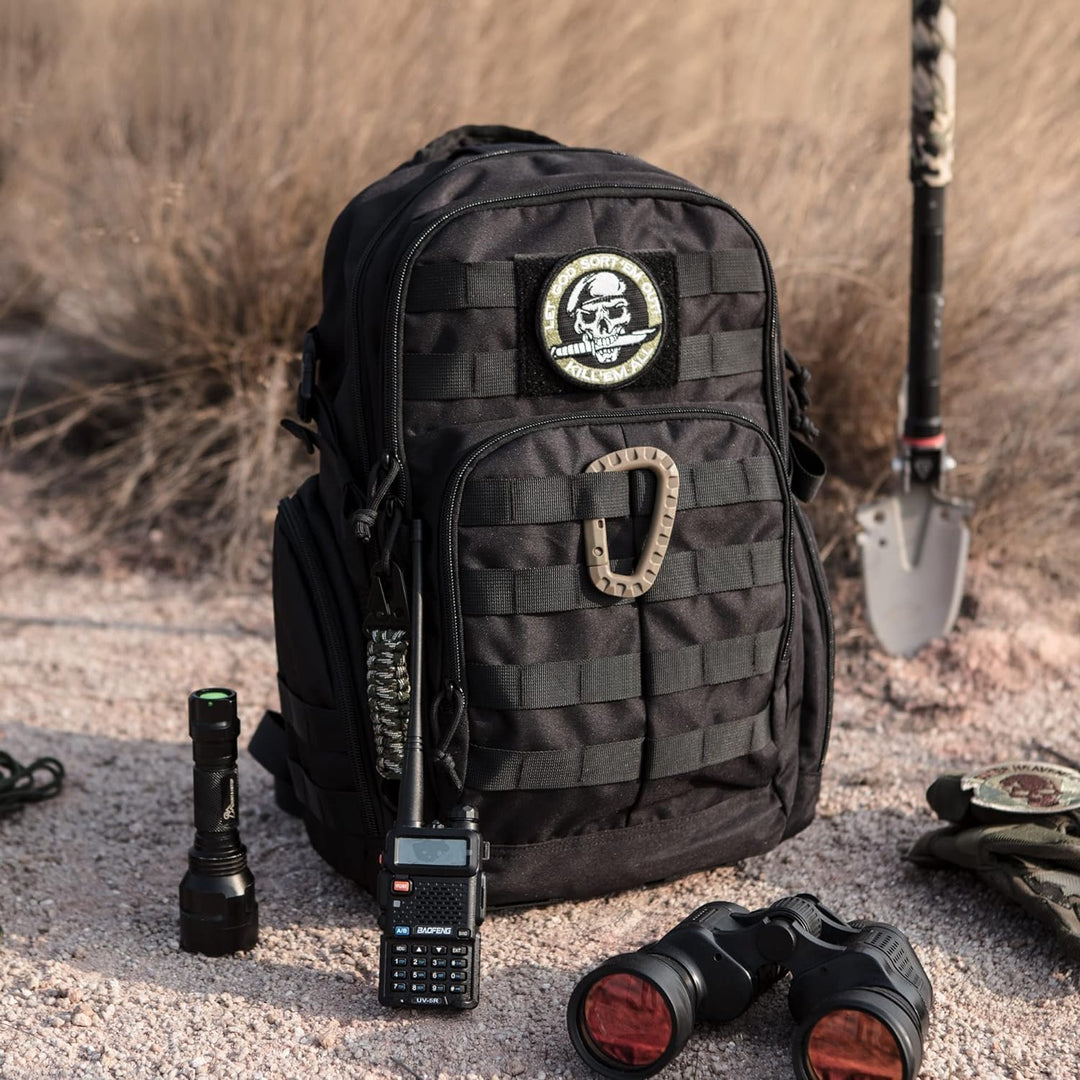 Mardingtop 25L/40L Taktischer Rucksack Herren Wanderrucksack mit MOLLE-System Militär Rucksack mit Y