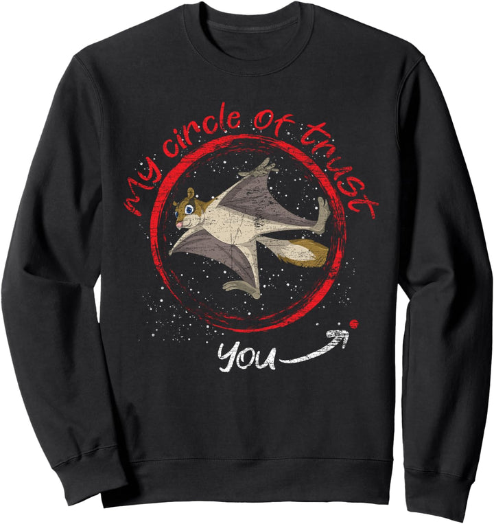 Kreis des Vertrauens Zoo Tier Lustiges Kurzkopfgleitbeutler Sweatshirt