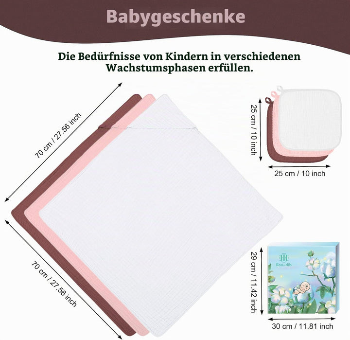 Baby Handtuch Mit Kapuze, Kapuzenhandtuch, Decke Und Badetuch Neugeborene MäDchen &amp; Jungen, Erstauss