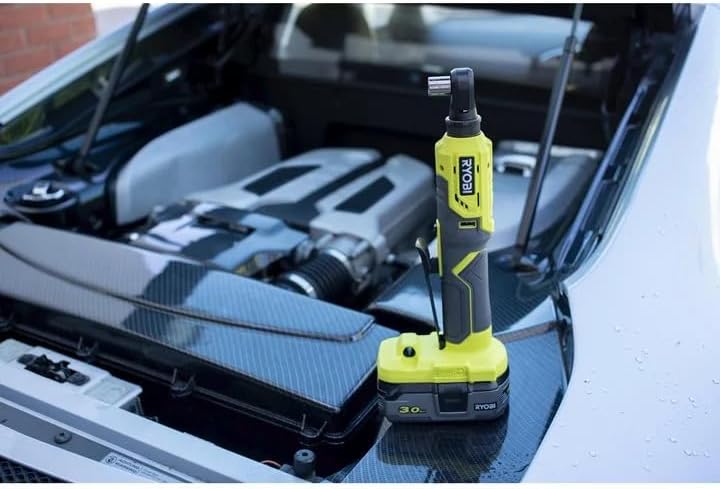 Ryobi 18 V ONE+ Akku-Ratschenschrauber R18RW2-0 (Leerlaufdrehzahl 280 min⁻¹, Drehmoment 60 Nm, ohne