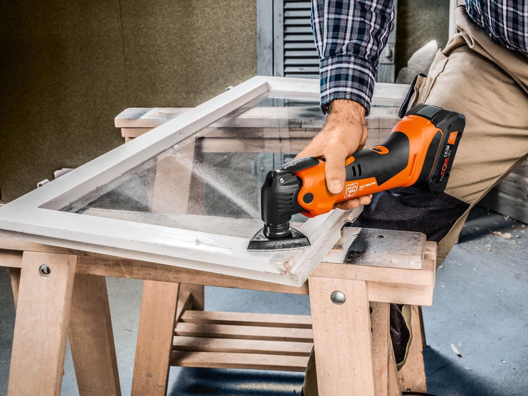 Fein Akku Multimaster AMM 500 Plus AS (18 V, ohne Akku, AMPShare, Multitool StarlockPlus, inkl. Bi-M