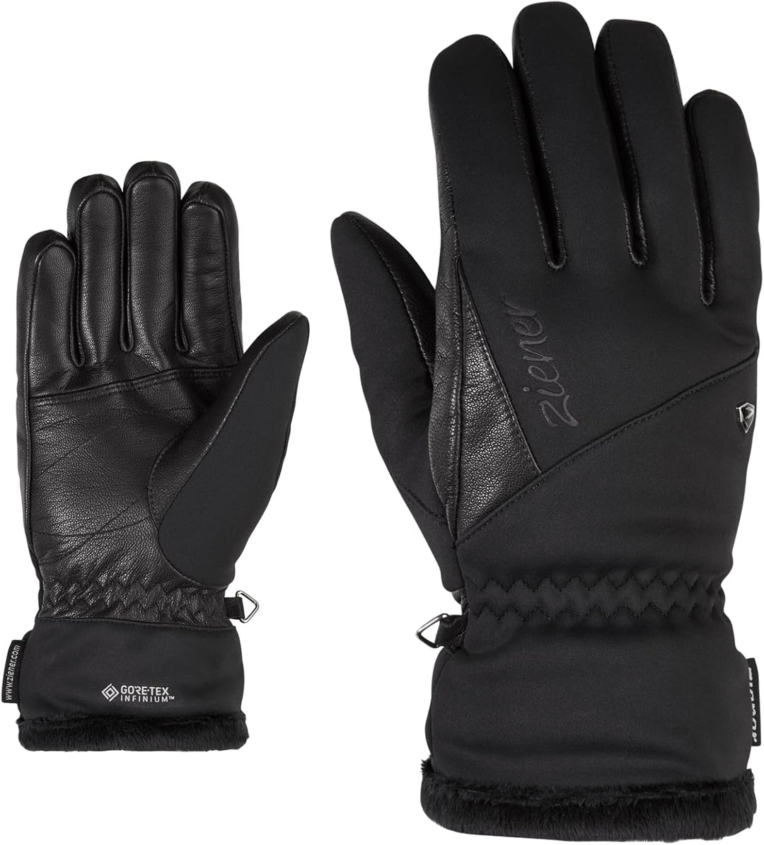 Ziener Damen Irda 6 Schwarz, 6 Schwarz