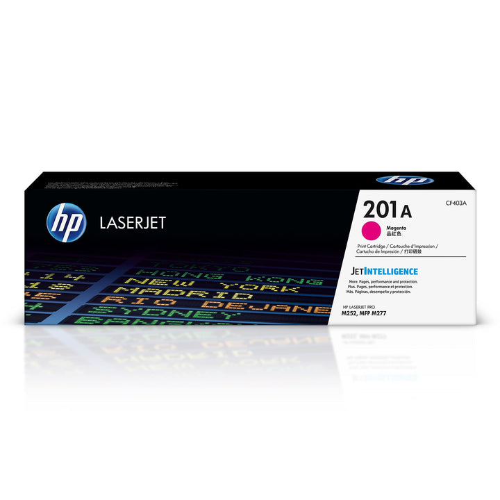 HP 201A (CF403A) Magenta Original Toner für HP Color Laserjet Pro M252, M274n, M277, Rot Rot Standar