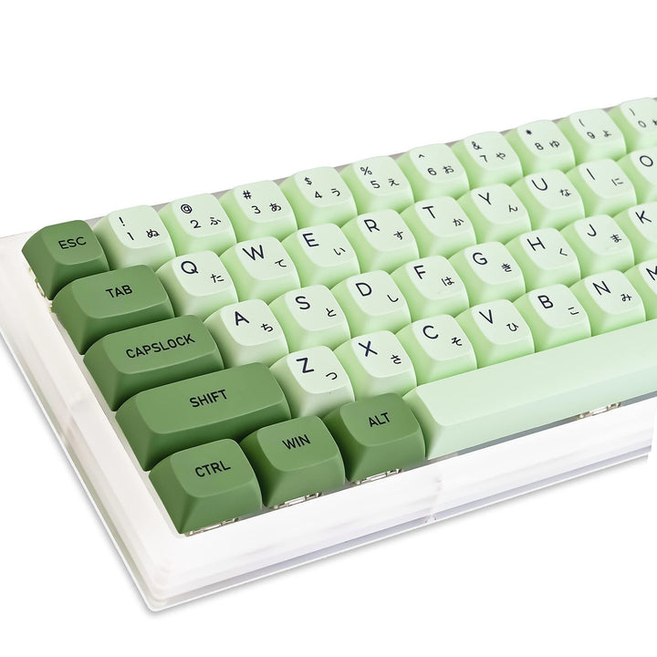 GTSP XDA Profile Japanische Tastenkappen 60 Prozent PBT 122 Tastenkappen Set für Cherry MX Covers Te