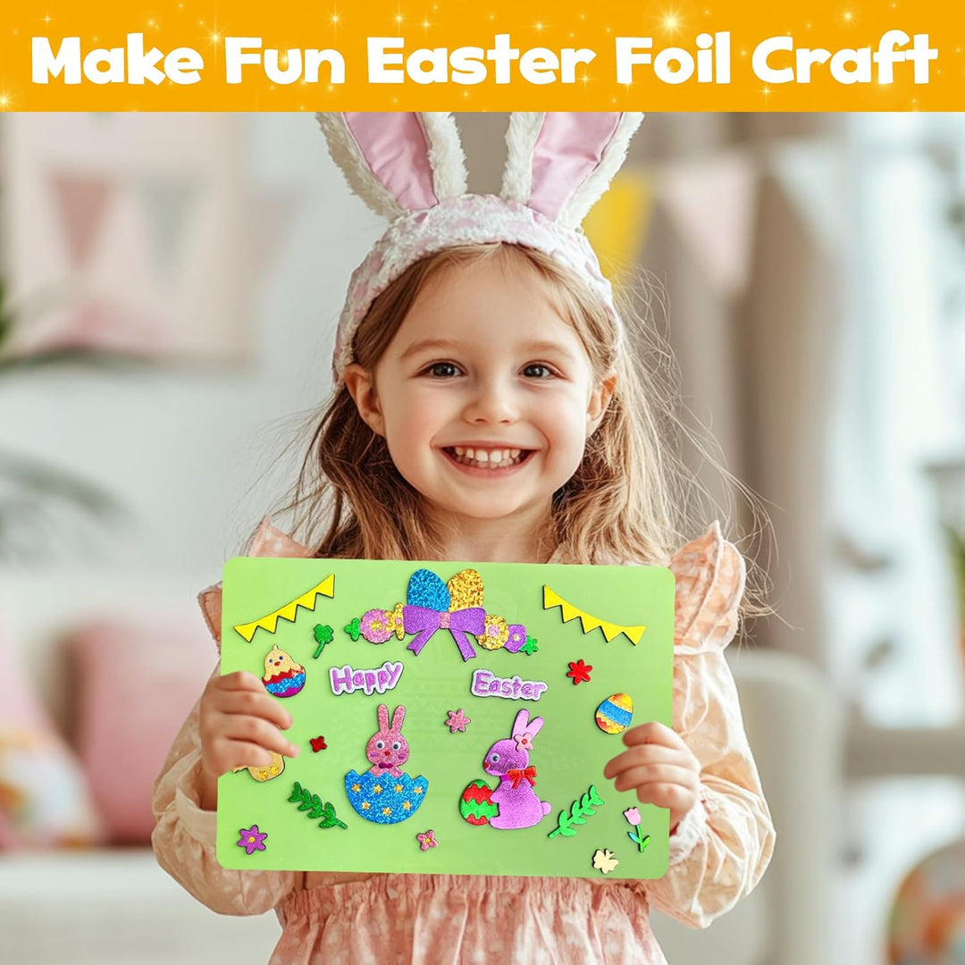 ZMLM Art Craft Toy Gift: Folienspass-Einhorn-Prinzessin-Bastelset für Mädchen im Alter von 4–9 Jahre