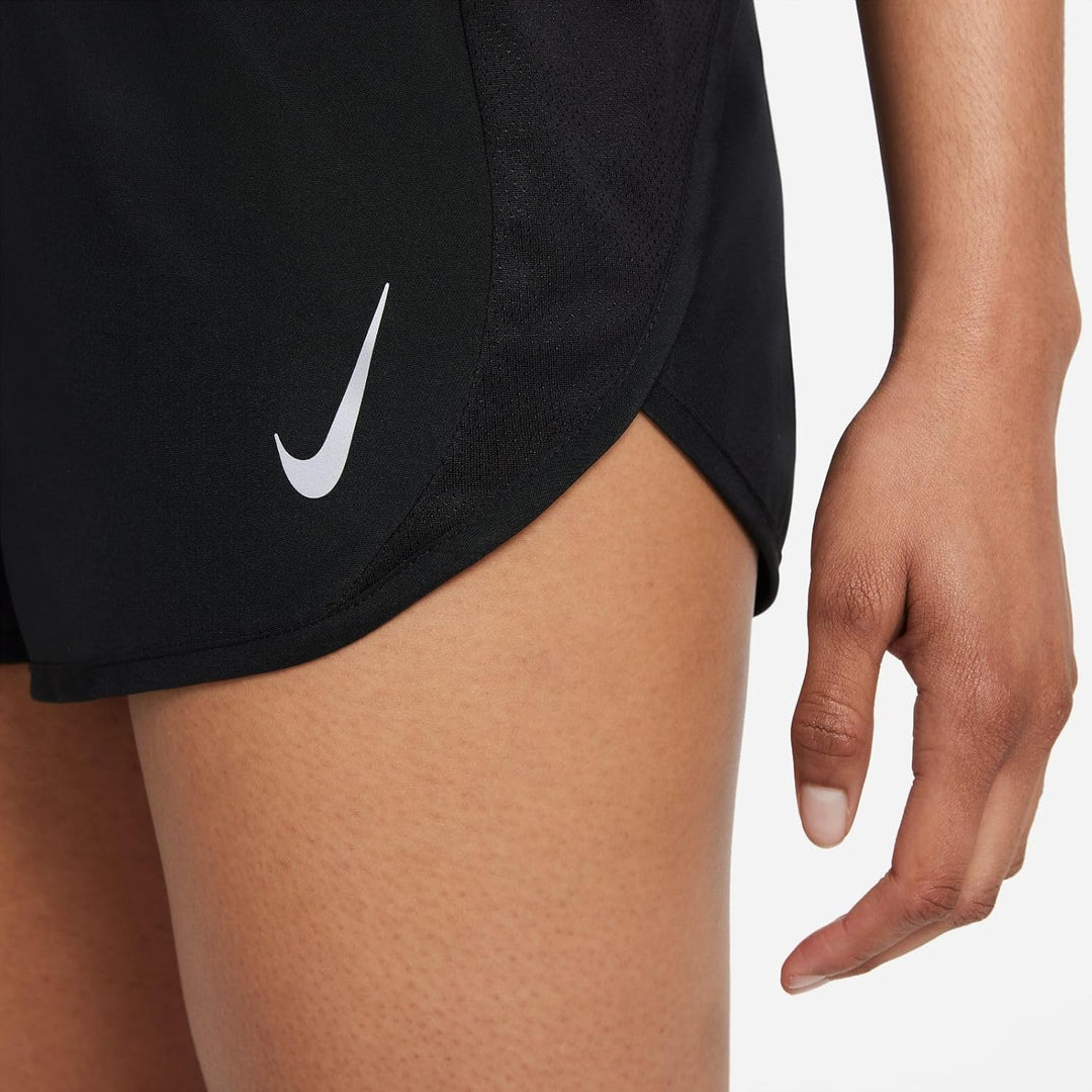 Nike Damen Shorts Df Tempo S Black/Reflective Silv, S Black/Reflective Silv