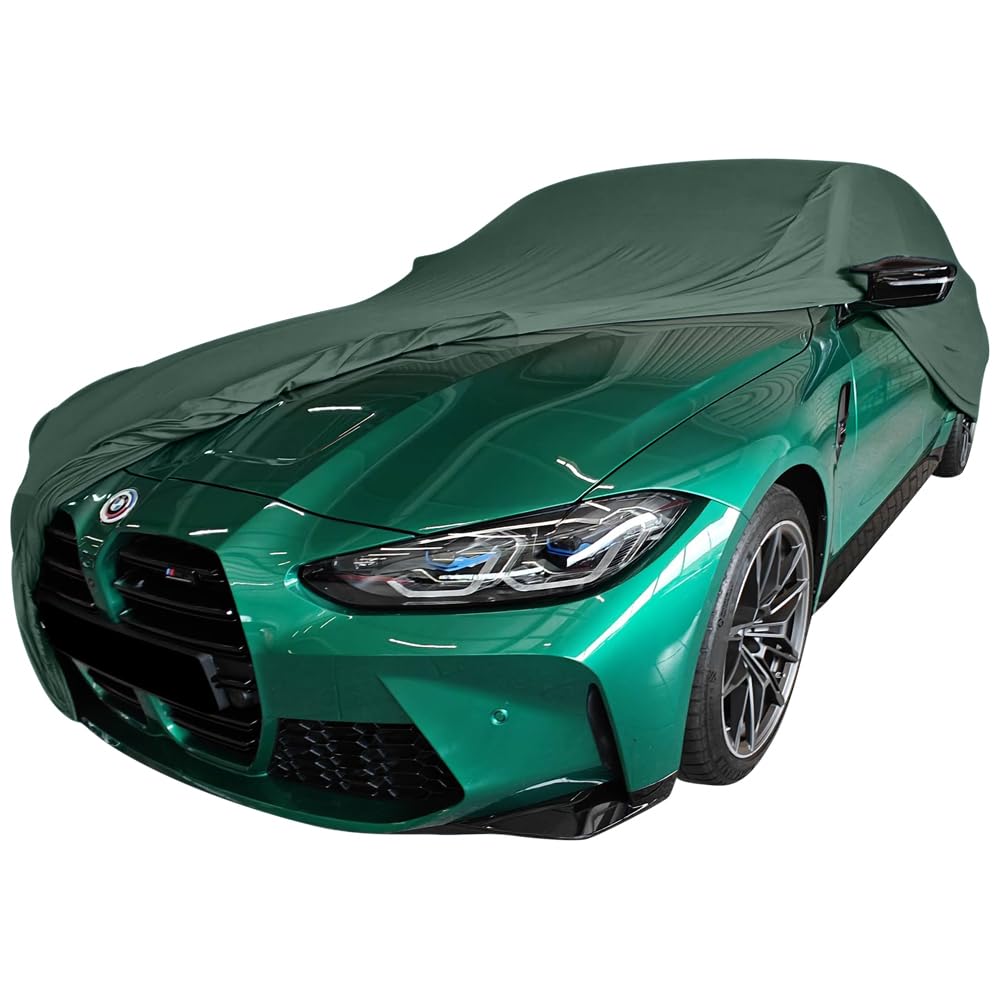 Indoor Autoabdeckung kompatibel mit BMW M3 (G80) SUPER Soft Stretch