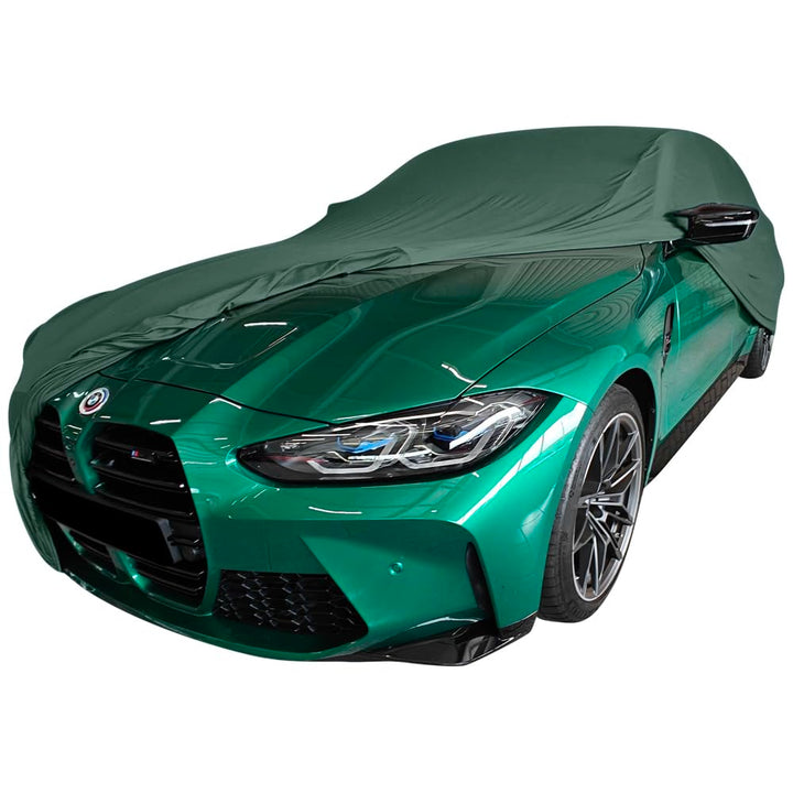 Indoor Autoabdeckung kompatibel mit BMW M3 (G80) SUPER Soft Stretch