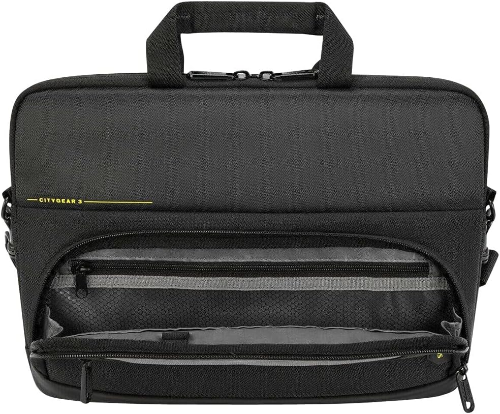 Targus TCG470GL CityGear 15-17,3" Topload Notebook-Tasche – Schwarz Topload 11,6" schmale, Topload 1