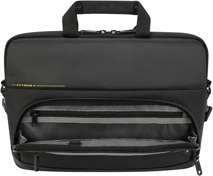 Targus TCG470GL CityGear 15-17,3" Topload Notebook-Tasche – Schwarz Topload 11,6" schmale, Topload 1