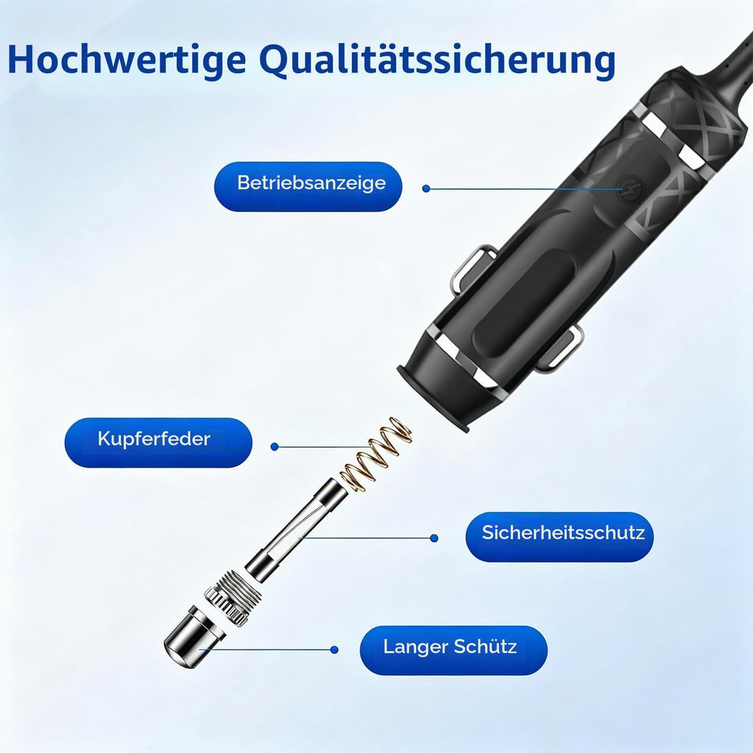 KFD 12V Autoladekabel XT60i XT60 KFZ Ladekabel für ECOFLOW Delta 3 Max Plus tragbare Powerstation De