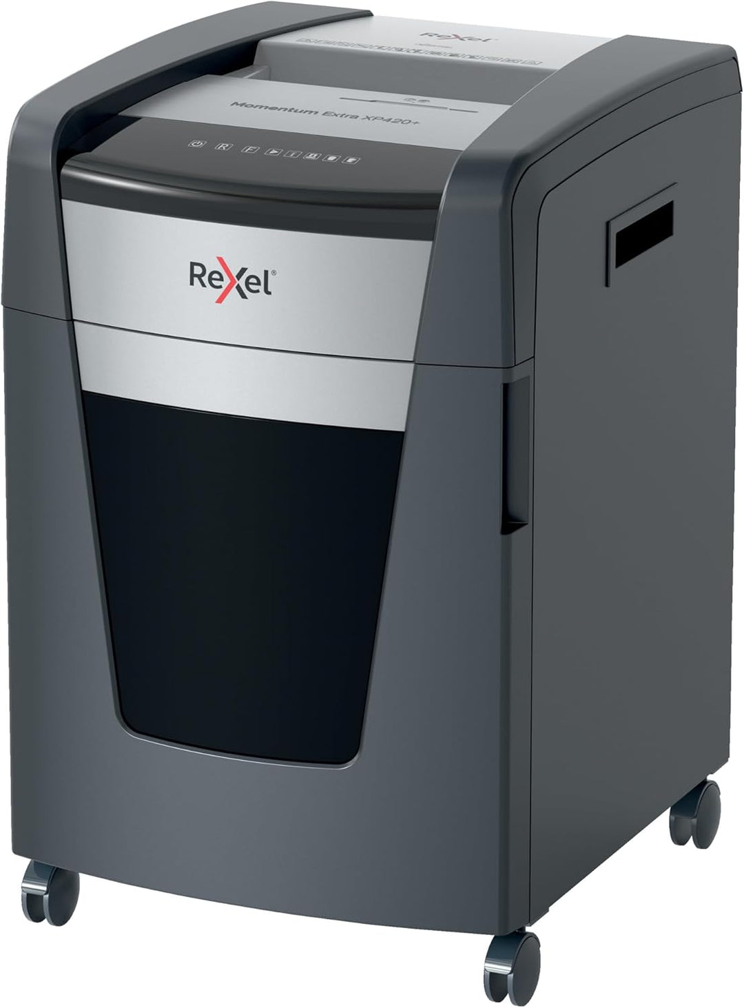 Rexel Aktenvernichter Momentum Extra XP418+, Partikelschnitt, 20-18 Blatt A4 (70-80 g/m²) Kapazität