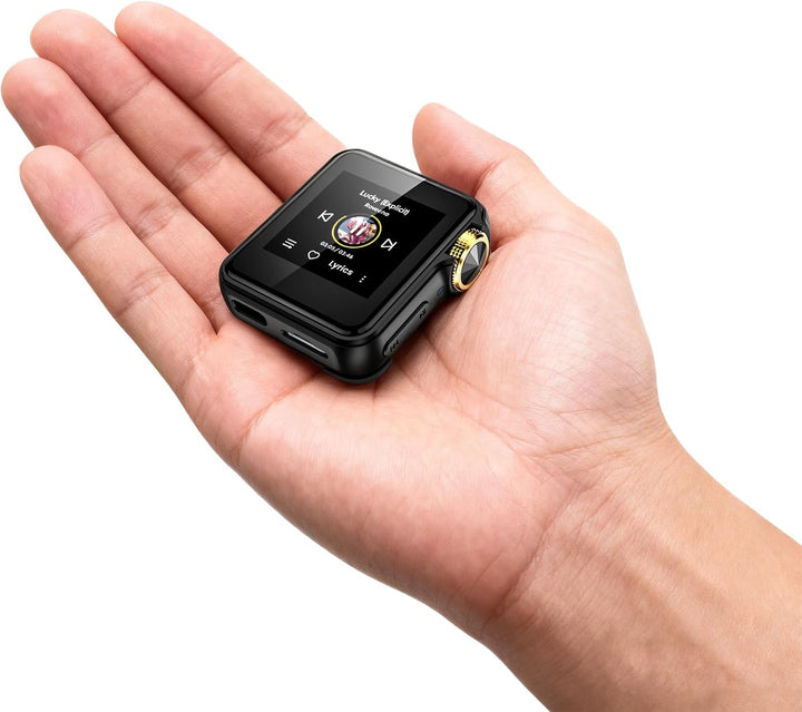 HIFI WALKER H2 Mini MP3 Player Bluetooth HiFi mit Clip, DAC ESS9218, Hi-Res Audio DSD/FLAC, 1,54” To
