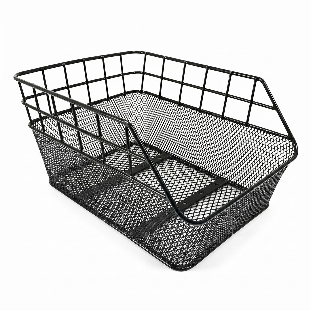 Fahrradkorb XXL - Schultaschenkorb - Einkaufskorb - Gepäckträgerkorb - Hinterradkorb - Metallkorb -