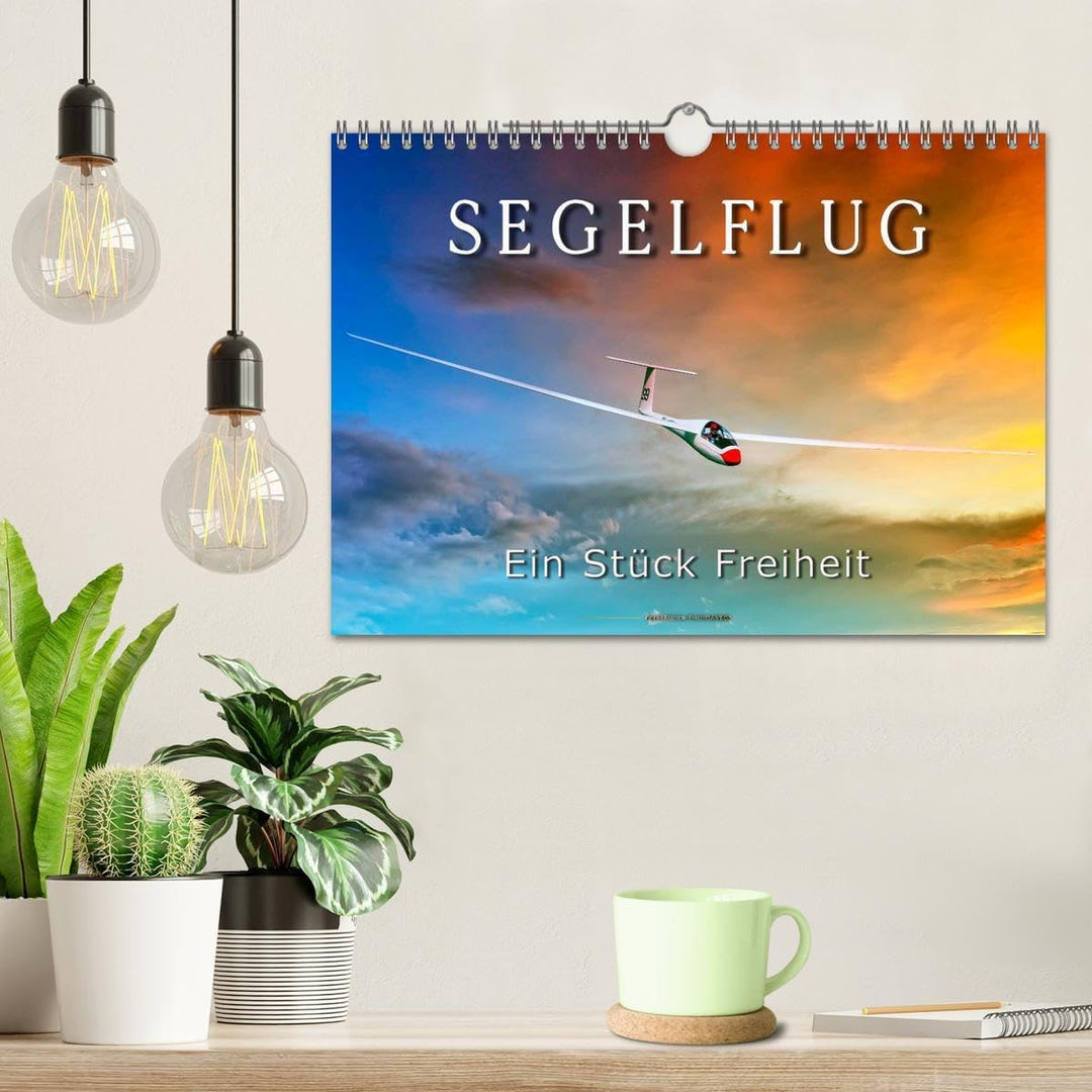 Segelflug, ein Stück Freiheit (Wandkalender 2026 DIN A4 quer), CALVENDO Monatskalender: Segelfliegen