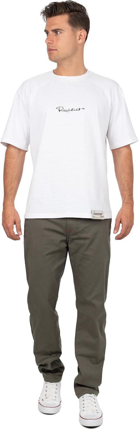 Cipo & Baxx Herren Stoffhose – Slim Fit & Regular Fit | Stretch Baumwoll-Mix | Atmungsaktiv & Bequem
