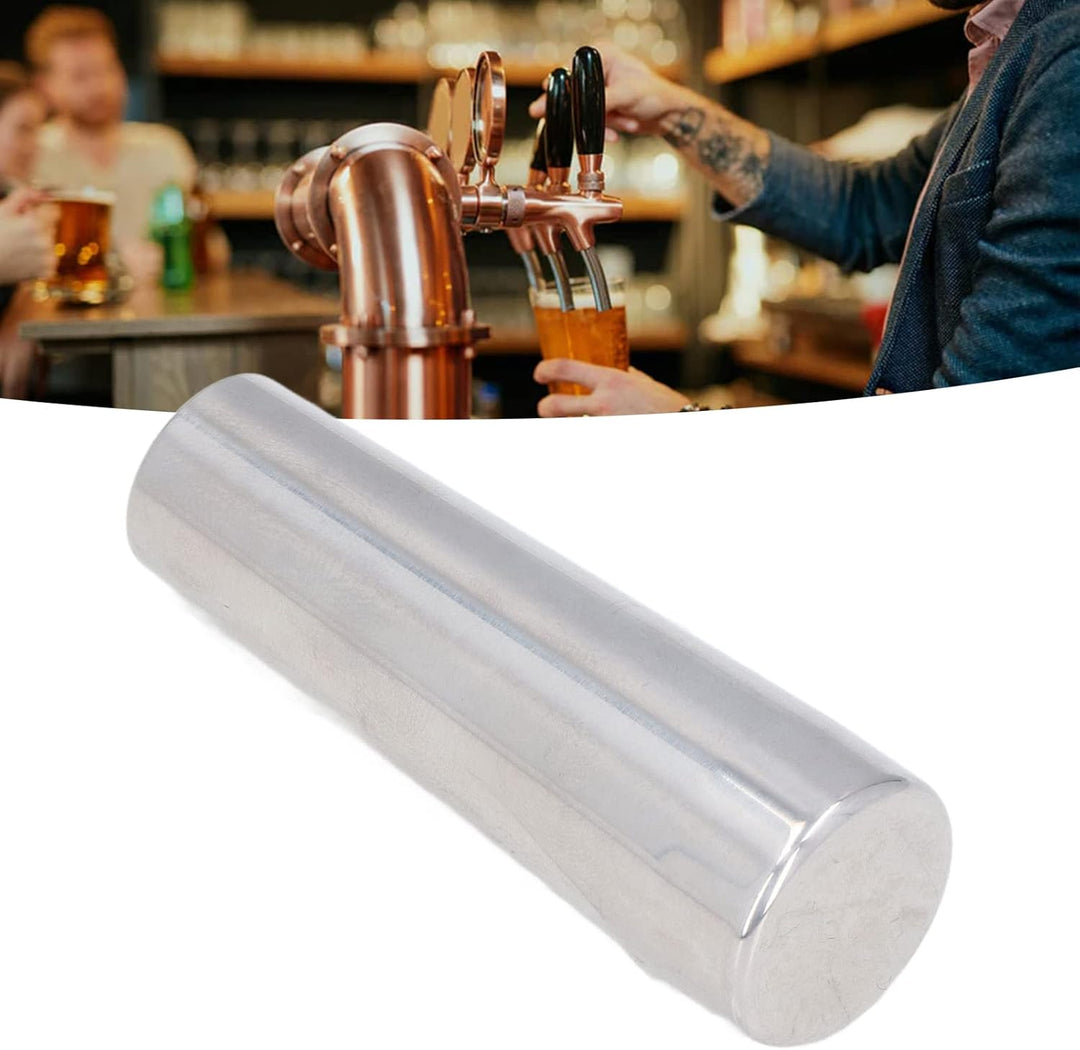 Griff für Biermaschinenhahn , Spiegeloptik : Bierzapfhahn aus Edelstahl für Restaurants