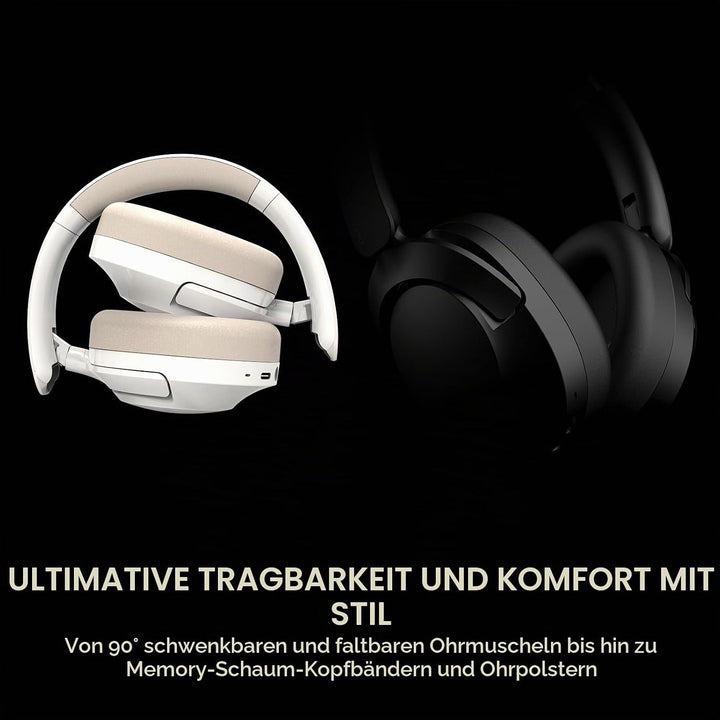 Creative Zen Hybrid 2, Kabellose Over-Ear-Kopfhörer, Bis zu 67 Stunden (ANC aus), Hybrid-Active-Nois