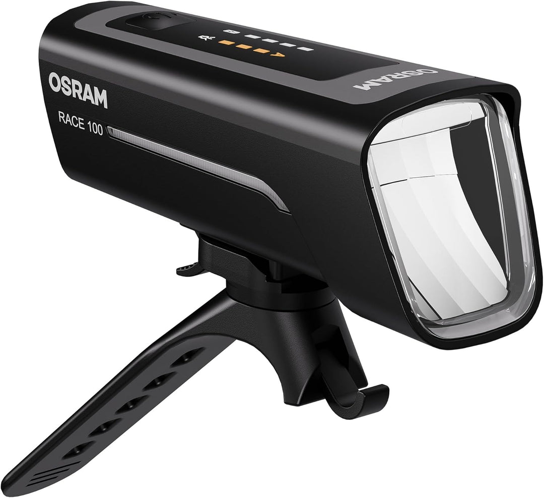 Osram LEDsBIKE® Race 100 Set - Fahrradbeleuchtungsset - einschliesslich automatischer Bremslichtfunk