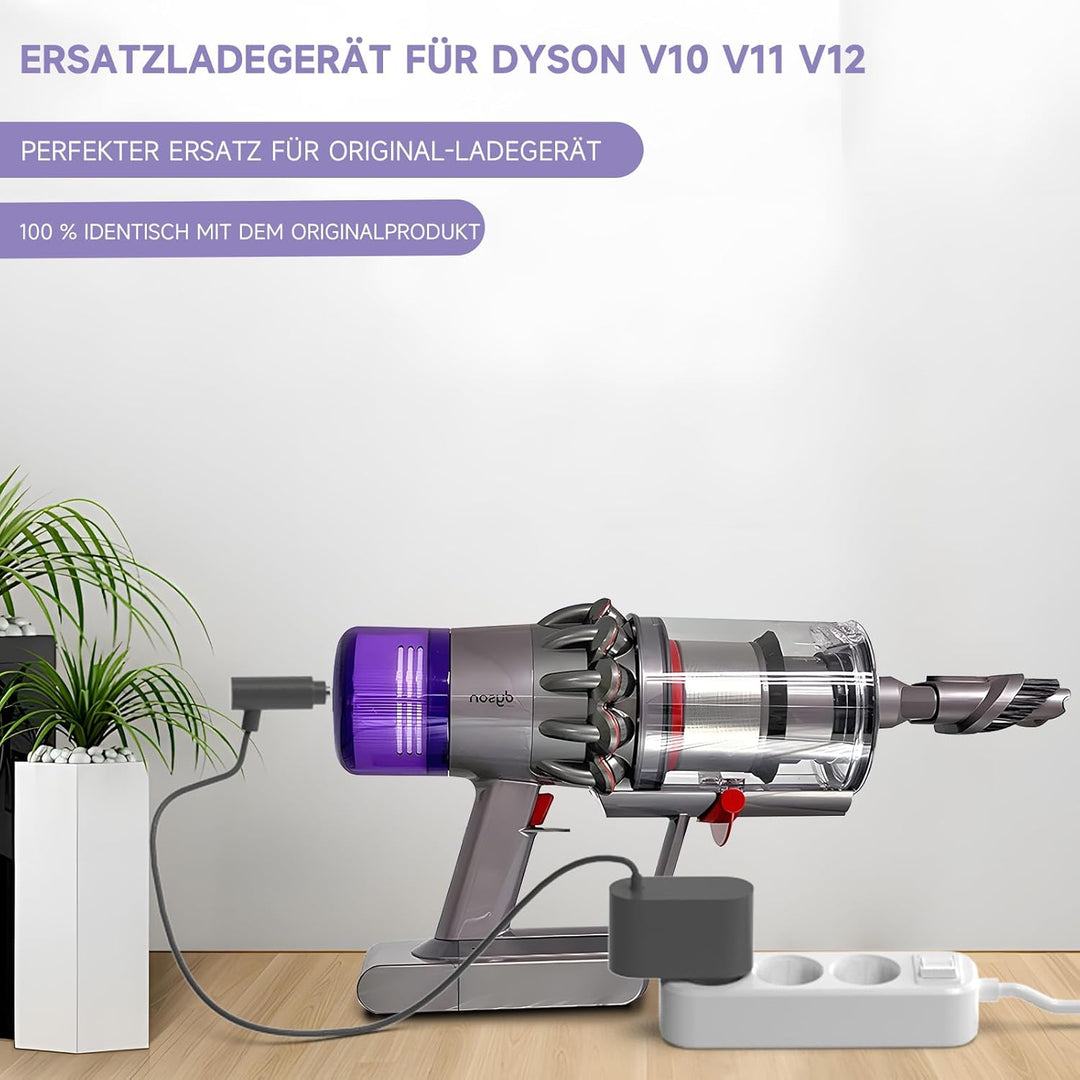 shefor 30.45V LadeKabel Netzteil Kompatibel mit Dyson V12 V10 V11 V15 SV12 SV14 SV15 SV16 SV20 SV22