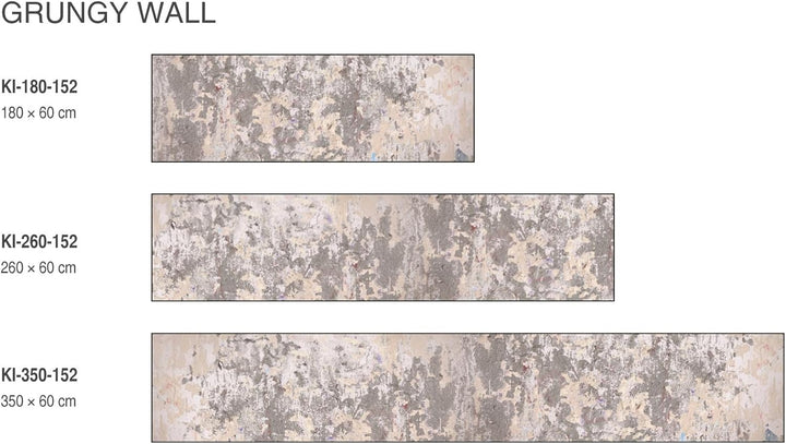DIMEX Küchenrückwand Folie Selbstklebend ABGEBROCHENE BETONWAND II 180 x 60 cm | Klebefolie - Dekofo