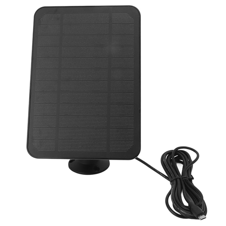4W 5V Solarmodul für Arlo Aussenkamera, für Ring Sicherheitskamera, für Blink Flutlichtkamera, wasse