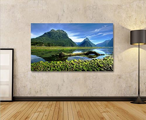 islandburner Bild Bilder auf Leinwand Neuseeland V3 1p XXL Poster Leinwandbild Wandbild Dekoartikel