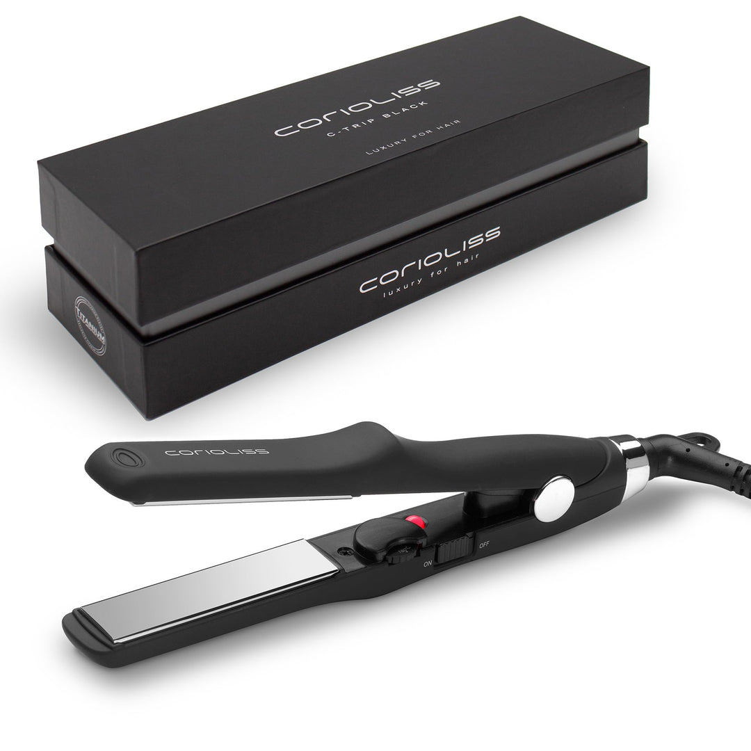 CORIOLISS C-TRIP | Haarglätter für Frauen | Titanium Glätteisen für feines Haar | Professionelles Gl
