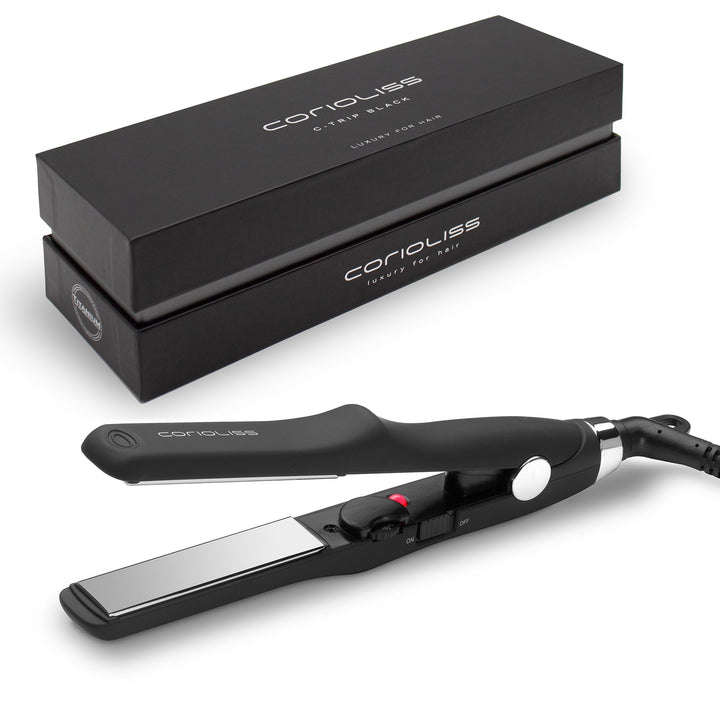 CORIOLISS C-TRIP | Haarglätter für Frauen | Titanium Glätteisen für feines Haar | Professionelles Gl