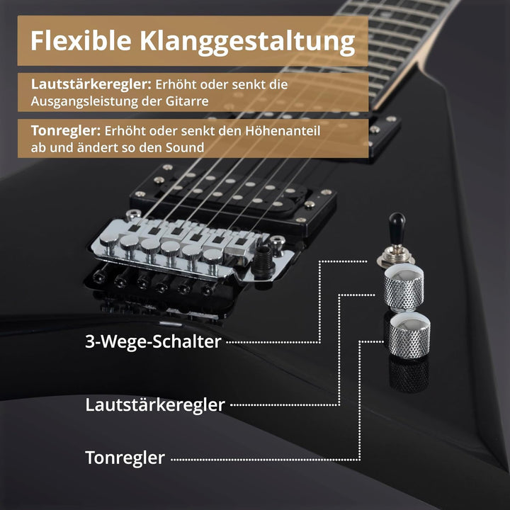Rocktile Blade E-Gitarre Single, Single