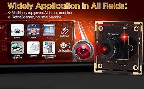 G 0.01lux USB Kameramodul 1.3mp Webcam modul Weitwinkel HD geringe Beleuchtung Webkamera,960P 3.6mm