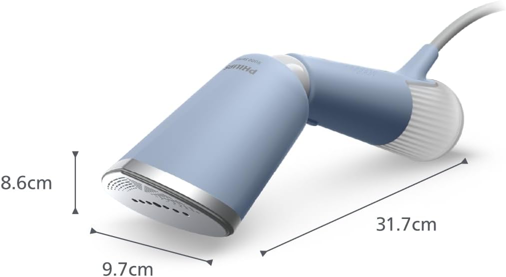 Philips Dampfglätter 5000-Serie - 35 Sekunden Aufheizen, aktiv beheizte Dampfplatte, Eco-Modus, für